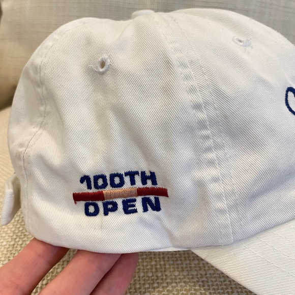 Vintage US Open 2000 Pebble Beach White Hat 100th Anniversary Hat - Picture 3 of 12